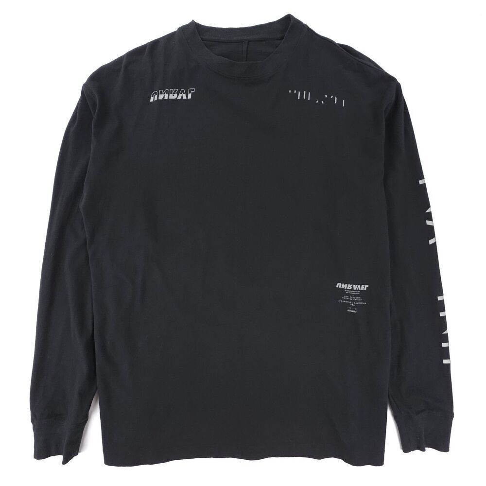 BEN TAVERNITI Unravel Black Long Sleeve Racing Jersey Skate T-Shirt Y2k Grunge